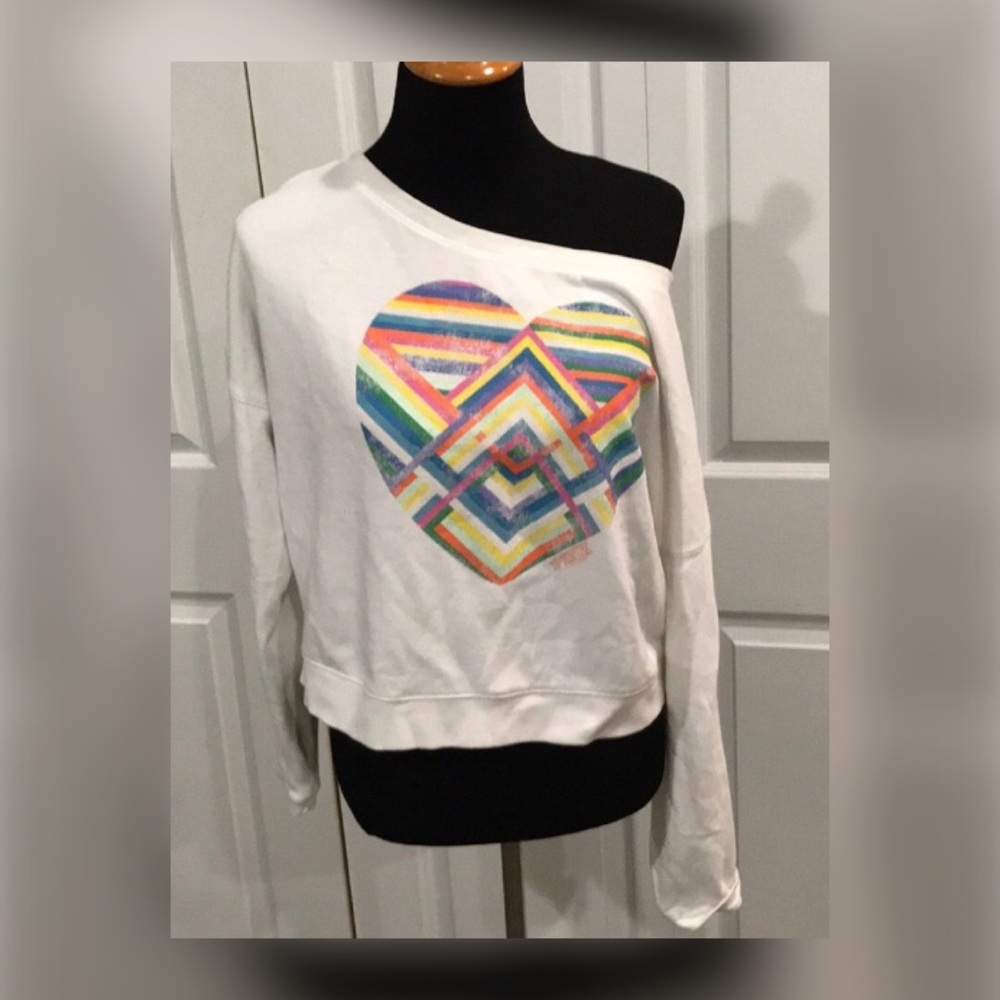 Off Shoulder Sweatshirt